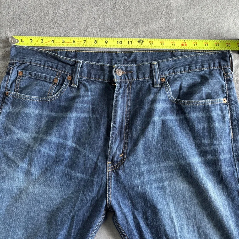 Levi Strauss 514‎ Straight Fit Denim Jeans Mens Blue Size 40x30